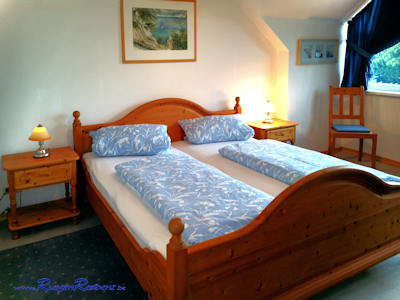 Schlafzimmer Nr.1 mit dem Doppelbett