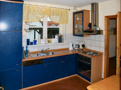 Die Einbauk�che des Hauses Nr.1 R�genResidenz Losentitz/Zudar