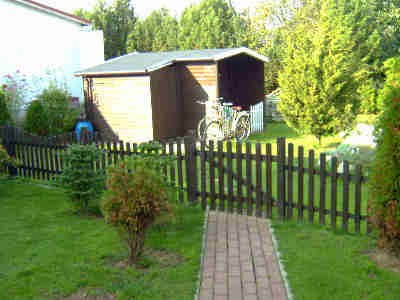 Im Garten der FeWo