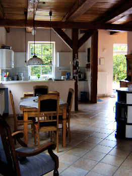 Wohnzimmer FeWo Altes Gutshaus