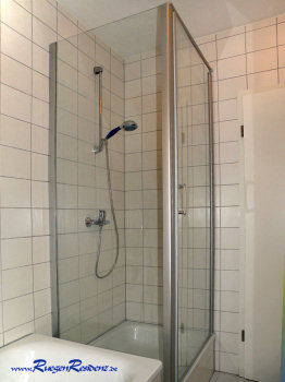 Duschkabine im Badezimme