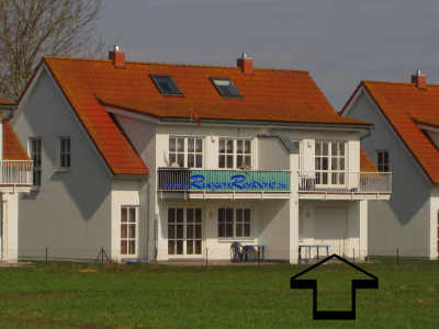 Lage der Ferienwohnung 2b