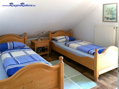 Schlafzimmer im Obergescho, hier z.B. Haus Nr.3