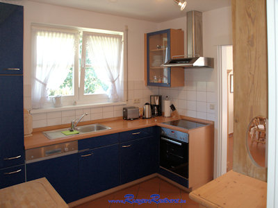 Einbaukche im Erdgescho, hier z.B. Haus Nr.2