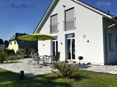 Terrasse Haus A "Wind & Wellen" Rgen