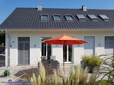 Terrasse Haus B - "Wind & Wellen" Lauterbach Insel Rgen