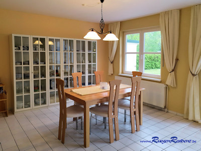 Der Esstisch im Ferienhaus