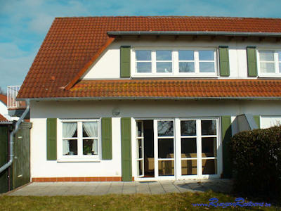 Terrasse Ferienhaus Nr. 3 Rgen Residenz Losentitz