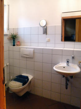 Das GsteWC im Erdgescho