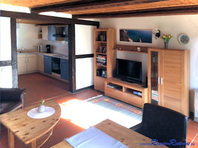 FeWo 2 Wohnzimmer Rgen