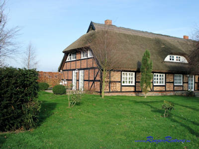 Ansicht Landhaus zur Wiek / Rgen