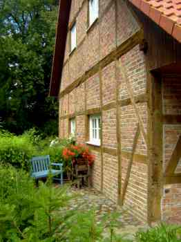 Giebelansicht Gutshaus Losentitz