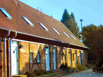 Eingangsseite des Gutshauses