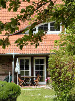 Ferienwohnung Nr.4 Terrasse