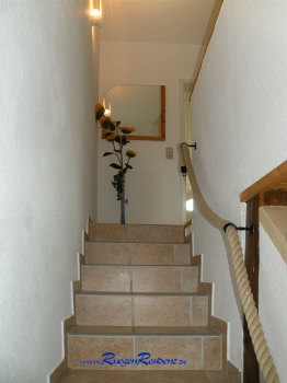 Treppe zum Obergescho