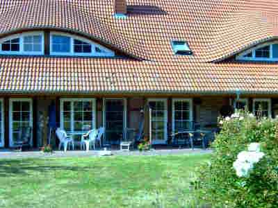 Terrassen jeder Ferienwohnung