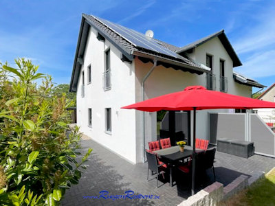 Terrassenseite Doppelhaus Nr.2