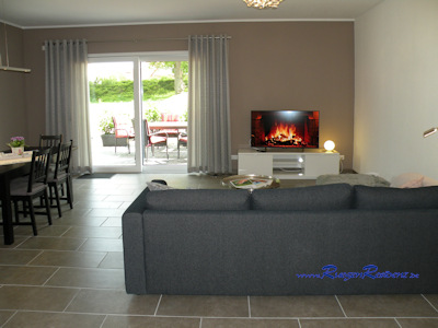 Wohnzimmer Ferienhaus 1 Zeit-fr-Rgen