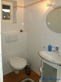 Das Gste-WC im Erdgescho