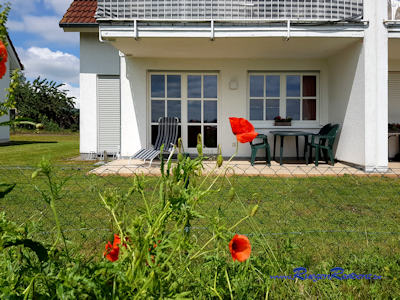 Ihre Ferienwohnung mit Pfeil gekennzeichnet
