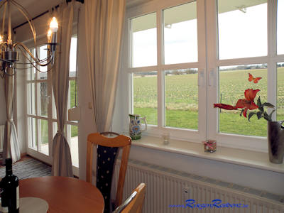 Blick FeWo 2b Zudar Rgen