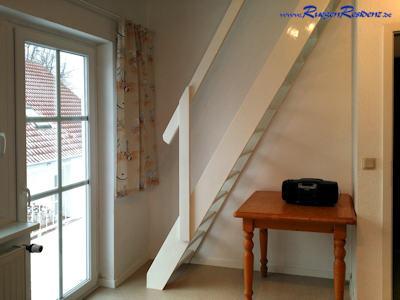 Zugang zum Balkon und zur Dachgalerie